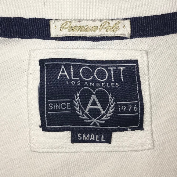 short white polo with graffitis - Picture 4 of 8